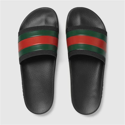 slip-on uomo gucci|gucci slides men real.